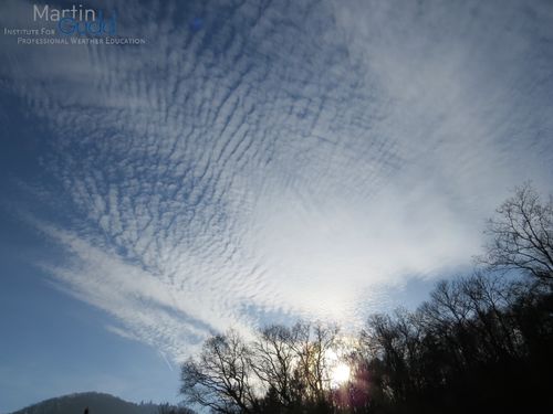 Altocumulus stratiformis translucidus undulatus